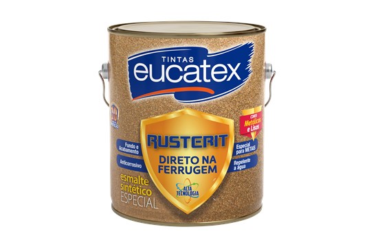 Eucatex Rusterit Direto Na Ferrugem Alto Brilho