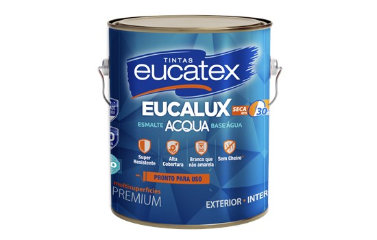 Eucatex Eucalux Acqua Base Água Alto Brilho